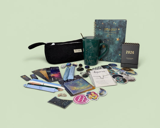 ♒ Aquarius Zodiac Gift Box | Unique Astrology Gift Set for Aquarius