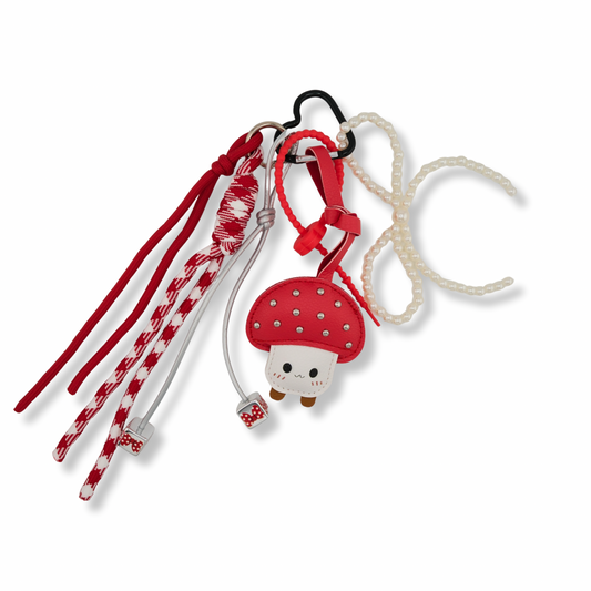 Lucky Mushroom Bag Charm