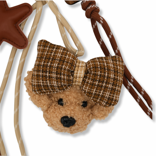 Starry Teddy Bag Charm